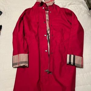 Burberry Brit trench coat with removable hood and liner
